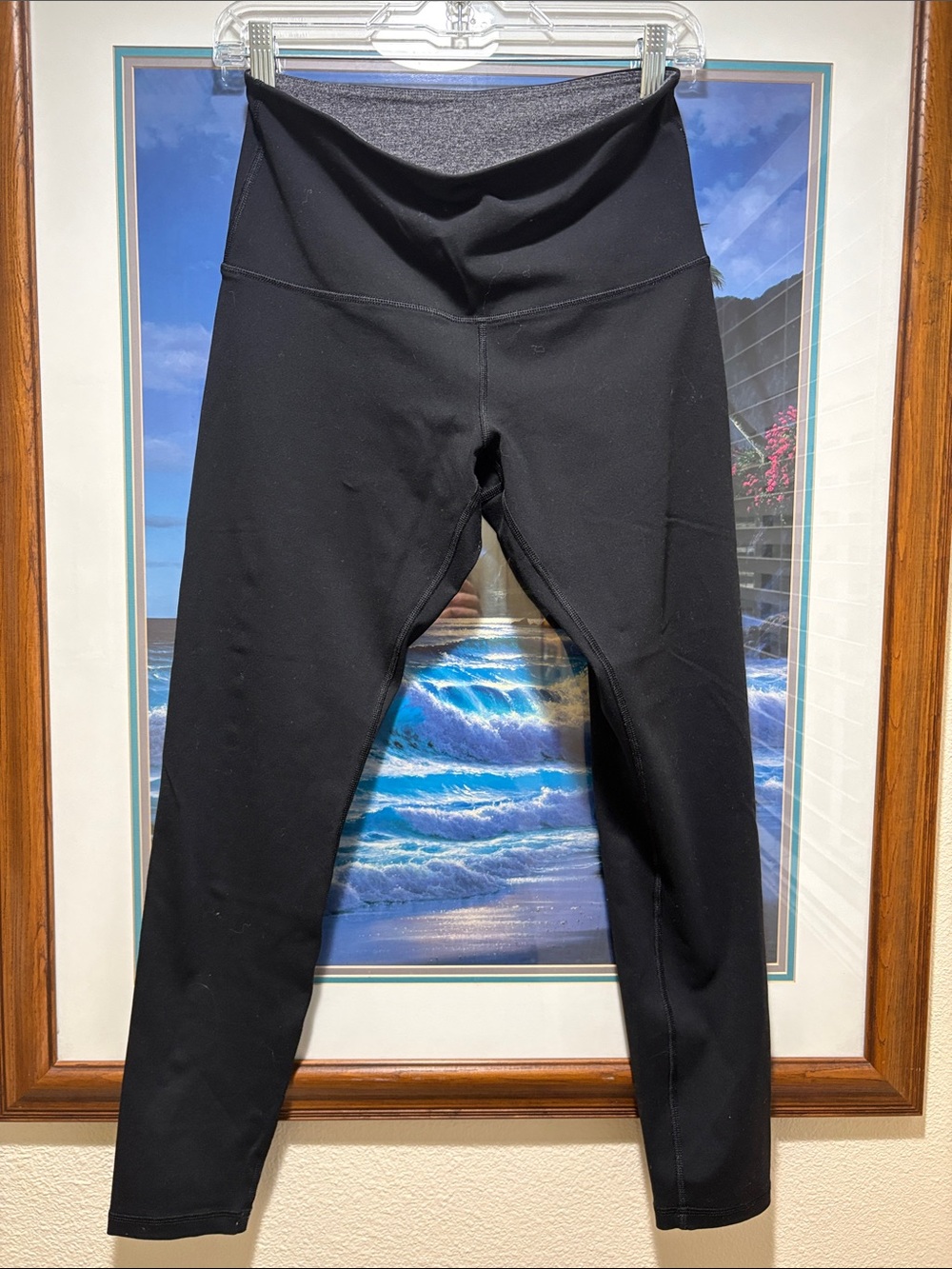 Lorna Jane Black High-Waist Leggings